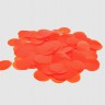 Конфетті - кружечки 23 мм, помаранчеві